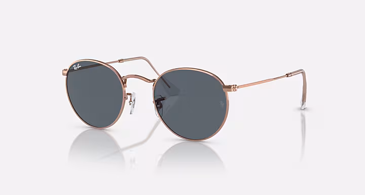ROUND METAL ROSE GOLD